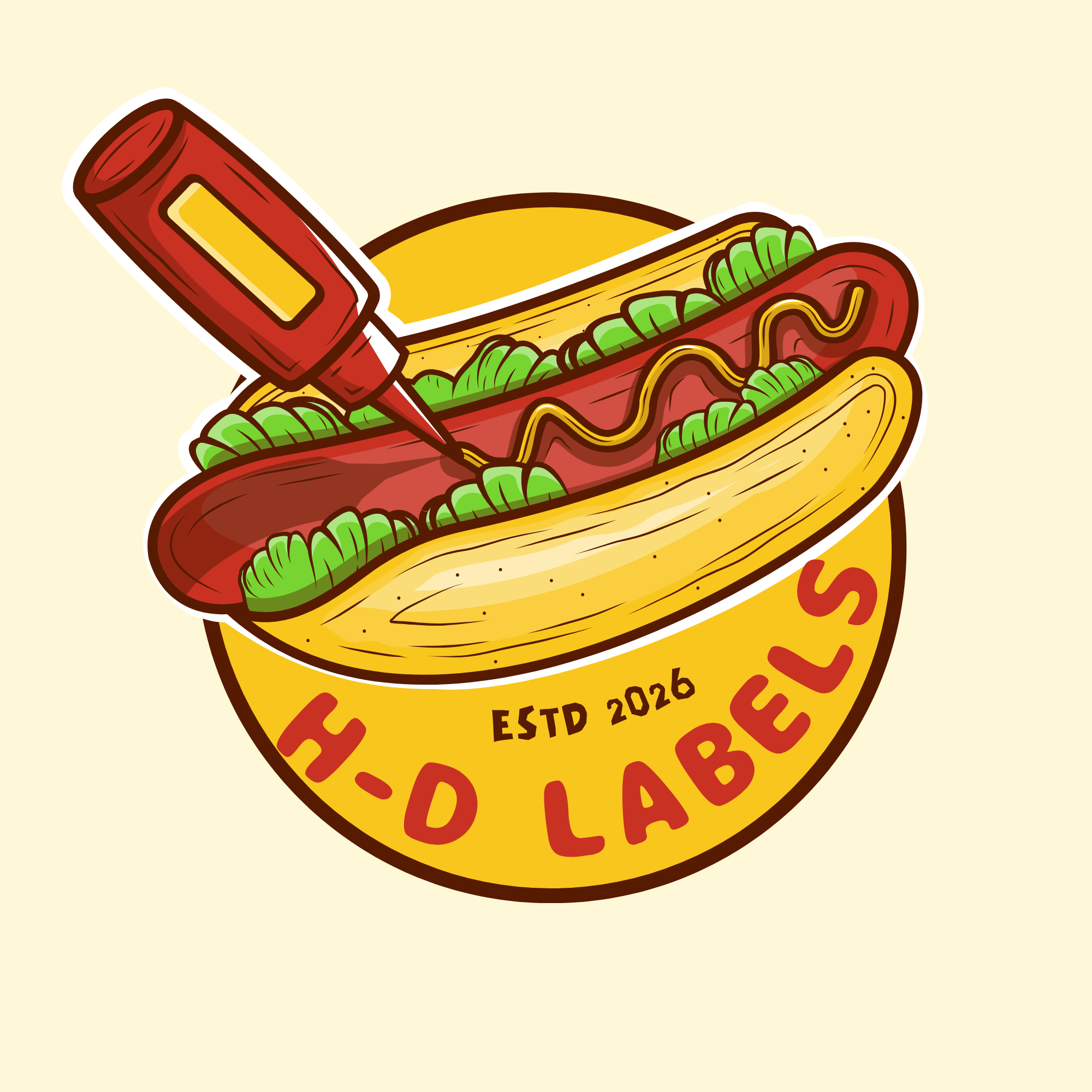 H-D Labels Logo